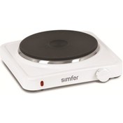 Resim Simfer HP1500 Set Üstü Ocak Beyaz 