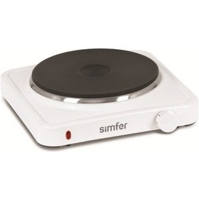 Resim Simfer HP1500 Set Üstü Ocak Beyaz 