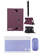 Resim corcishop Acer Iconia P10 10.4 Kılıf Universal Standlı + Bluetooth Klavye Mouse Set + Kalem 