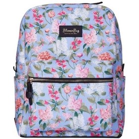 Resim Bloominbag Spring Spirit 13-14 İnç Laptop / Macbook Sırt Çantası Mavi - Pembe 