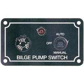 Resim 12V Sigortalı Sintine Pompası Paneli - Tekne Yat Bot 