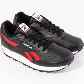 Resim Reebok Revind Run Core Black Leather Siyah Deri Erkek Spor Ayakkabı 