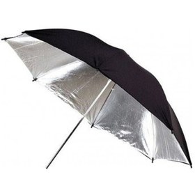 Resim Digipod 109CM Siyah/gümüş Şemsiye 