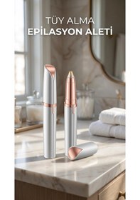 Resim Diğer İnce Uçlu Yüz Tüy Alma Epilasyon Aleti - Kaş Ve Bıyık 