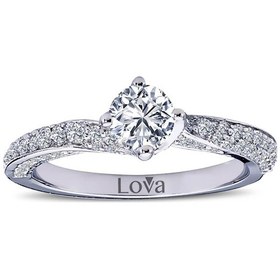 Resim Lova Toplam 0,80 Karat Pırlanta Tektaş Yüzük - 1060105 