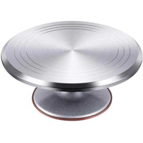 Resim Paslanmaz Çelik Pasta Hazırlama Standı | Pasta Sıvama Standı (PHS-30) 