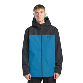 Resim Jack Wolfskin Taubenberg 3in1 Erkek Mavi Outdoor Ceketi 