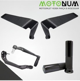 Resim Bmw F 900 Modifiye Seti-siyah-karbon Naked-md07383 