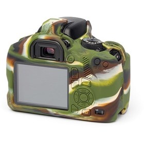 Resim EasyCover Canon 1300d/2000d Silikon Kılıf Ecc1300dc (Kamuflaj) 