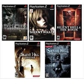Resim Sony Playstatıon 2 - Sılent Hıll Serisi 5 Oyunluk Set - Sadece Çipli Cihazlar Için! 