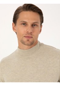 Resim Pierre Cardin Erkek Kum Melanj Kazak /triko 50315457-vr123 Kum Melanj 