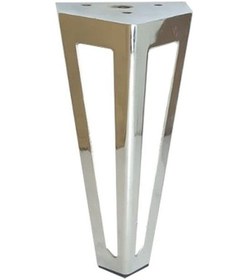 Resim Mobaksaksesuar Neptün Dekoratif Metal Mobilya Ayak 14 Cm Krom 4 Adet 