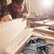 Resim Ayarlanabilir Doğru Açı Kelepçesi - Dayanıklı Alüminyum Alaşımlı Çerçeve, Ahşap İşleri, Kaynak ve DIY Projeleri için İdeal, Montaj Gerektirmez, Kaynak Kelepçesi | Ayarlanabilir Kelepçe | Dayanıklı Yapı, Ahşap İşleri için Kelepçeler 
