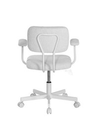 Resim Teddy Ofis Ve Çalışma Sandalyesi-beyaz 64x74-83x63 Cm Beyaz 