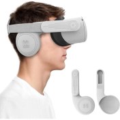 Resim Amvr Gelişmiş Silikon Kulaklık (Oculus Quest 2 Ile Uyumlu) Gri 