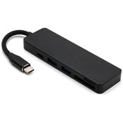 Resim T-551 Tip C Multiport Hub Adaptörü Pd Şarj Portu Kart Okuyucu (547445954) 