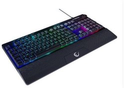 Resim Rampage KB-GX65 SIMULA Siyah USB RGB Aydınlatmalı 4 Makro Tuşlu Bilek Destekli Oyuncu Klavyesi 