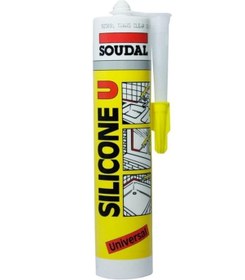 Resim Soudal Silikon Şeffaf 280gr Montaj Dolgu Yalıtım Silikonu 