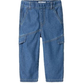 Resim Name It Nmmben Tap Stripe Unisex Çocuk Jean Pantolon 13240293 (13240293) 