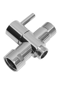 Resim Suntek G3/4&quot G1/2&quot Pirinç 3 Yollu Duş 64mm 