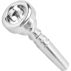 Resim Lemestar Gümüş Renkli Metal Trompet Ağızlığı 3c - Yumuşak Kullanım, Yüksek Hassasiyet Ve Geniş Uyum - Profesyonel Müzik Enstrüman Aksesuarı 