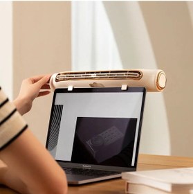 Resim Bladeless Asılı Yatak Fanı 4 Hız Ayarlanabilir Taşınabilir Mini 