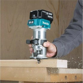 Resim Makita DRT50RTJ Çift Akülü Freze (2x5.0Ah) 