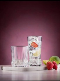 Resim 3'lü Gaia Viski-su Bardak 