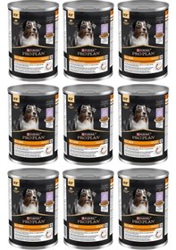 Resim Pro Plan Hindi Etli Yetişkin Köpek Konservesi 400 Gr 9 Adet 
