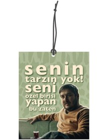 Resim Genel Markalar Gibi Dizisi Senin Tarzın Yok Tasarımlı Dekoratif Oto Kokusu Ve Aksesuarı 