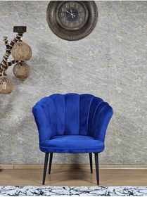 Resim ZAFİR Tekli Papatya Çay Seti Koltuk Siyah Boyalı Sivriltme Ayak, Balkon, Salon, Ofis, Koltuk Takımı 