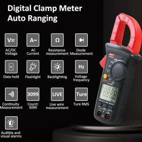 Resim Unı-T UT200A+ Dijital Pensampermetre Ölçü Aleti 