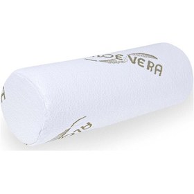 Resim Visco Ortopedik Rulo Yastık 45x15cm, Beyaz 