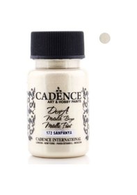 Resim Cadence Dora Metalik Boya 50Ml 172 Şampanya 