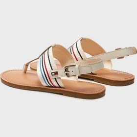 Resim Tommy Hilfiger Bayan Sandalet Fw0fw07924 Aef Bej 