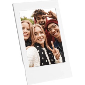 Resim Fujifilm Instax Mini 12 Beyaz Fotoğraf Makinesi-Çerçeve ve 20'li Mini Film Seti 