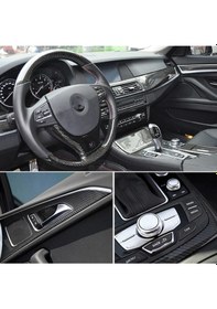 Resim 5d Karbon Fiber Folyo Ultra Parlak Hava Kanallı 50 Cm X 1 Metre 