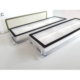 Resim Populer Xiaomi mijia 1c 2 In 1 Vacuum Mop Akıllı Robot Süpürge ve Paspas Robot Hepa Filtre (2'li) Uyumlu 