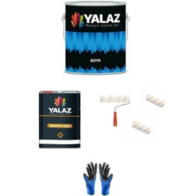 Resim Lux Beyaz Boya (2,5 kg) + Tiner (1 lt) + Rulo + Rulo Ucu (2 adet) + Eldiven 