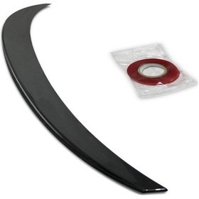 Resim Audı A3 Sedan 2013-2019 Spoiler Piano Black Bagaj Çıtası 