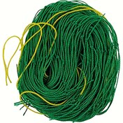 Resim 1 adet Ağır Hizmet Tipi Tırmanma Bitkisi Bahçe Tırmanışı Ağı - 179.83cm X 179.83/499.87cm/10.0metre, Yeşil Plastik Ağı Sarı Çizgilerle, Sebzeler, Clematis, Salatalar, Domatesler ve Asma Bitkileri için Mükemmel, Tırmanma Bitkisi Tırmanışı Ağı 