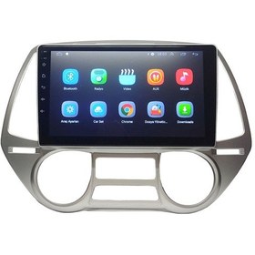 Resim Hyundai İ20 Old Dijital Klima 2009-2011 9 inç 4-64 GB PRO Android Carplay Multimedya 