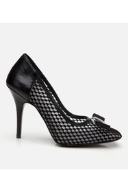 Resim Hotiç Kadın Siyah Fileli Stiletto 01ayh308790a100 Siyah-black Siyah 
