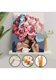 Resim Sayılarla Boyama Tuval Seti 40X50 Cm - Manolya 