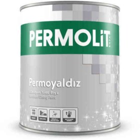 Resim Permolit Permoyaldız Alüminyum Yaldız Boya 0,375 L 