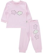 Resim Civil Baby Bebek 6-18 Ay Pijama Takımı Pembe 