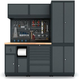 Resim İdeal Ekipman 1.8 Metre Modüler Çalışma Tezgahı İE.36.18.02 