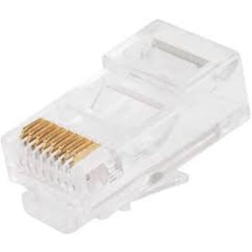 Resim Rj45 Plug Network Konnektör Jack Cat5 100 Adet 