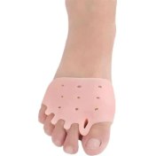 Resim Mena Rise Ecoform Silikon Ayak 5 Parmak Ayırıcı Koruyucu Ayak Gömleği Geçmeli 1 Çift Ten 