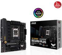 Resim Asus B650M-Plus AMD B650 AM5 DDR5 6400 MHz Gaming Anakart 